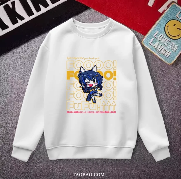 Аниме Umamusume: Pretty Derby Daitaku Helios Cafe толстовка с капюшоном для косплея осень-зима
