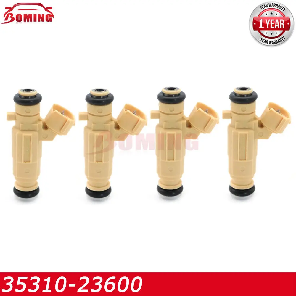 4 шт. 35310-23600 топливная форсунка для Hyundai Santa Fe Tucson Elantra Tiburon Kia Optima Rondor Soul Sportage 2004-2010