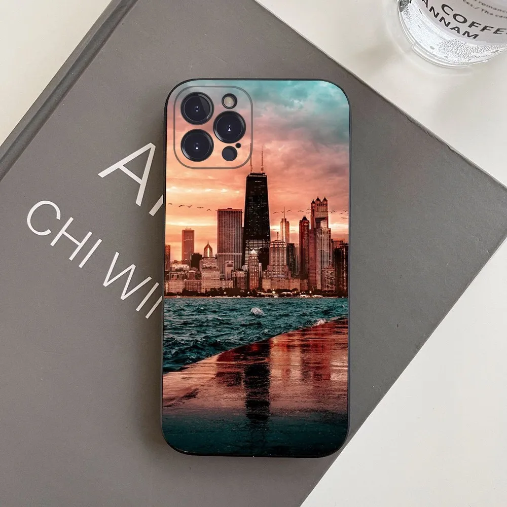 Чехол для телефона NYC NEW YORK city iPhone 14 11 12 13 Mini Pro XS Max Cover 6 7 8 Plus X XR SE 2020 Funda Shell