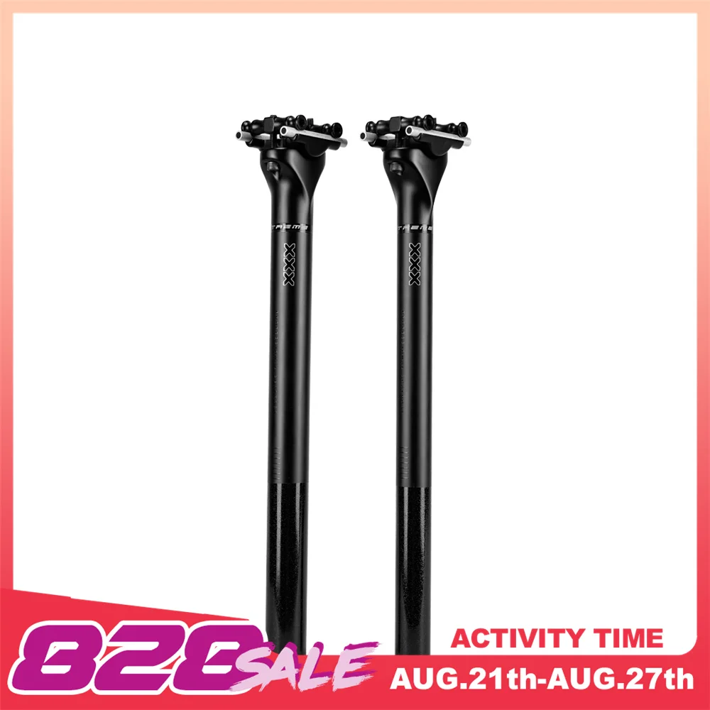 OG-EVKIN SP-013 Carbon Seatpost 27.2/31.6MM 0mm Offset MTB Or Road 400MM Seat Tube Steel/Carbon Rail Bicycle Parts Mountain Bike