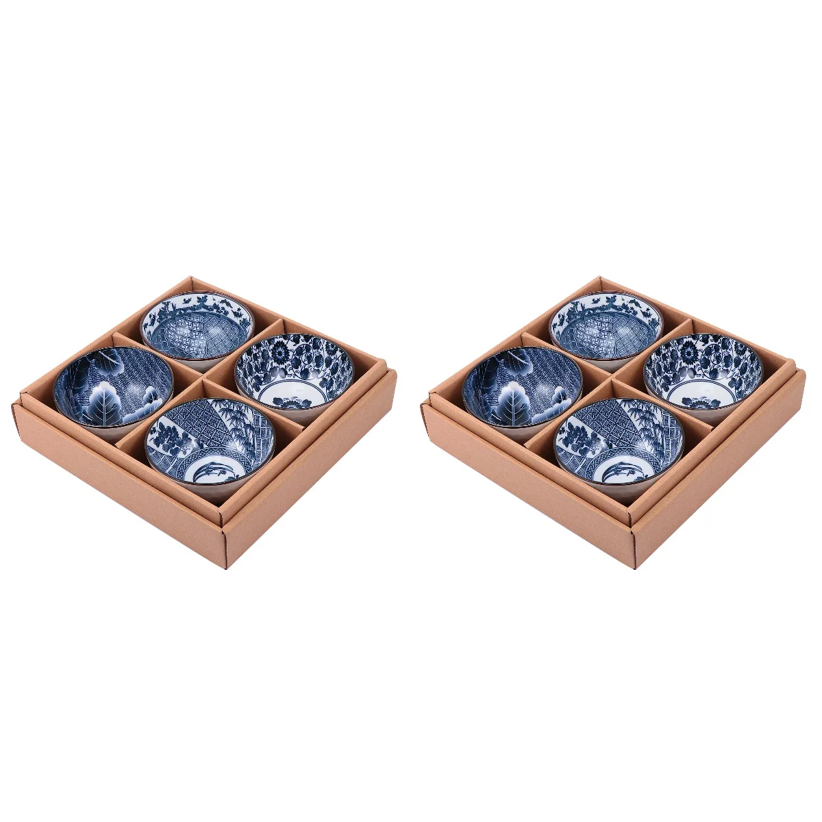 

Чаша, чаши, лапша, китайская сервировка, керамический фарфоровый фруктовый винтажный набор, подарок для салата, риса, синего цвета, декорати...