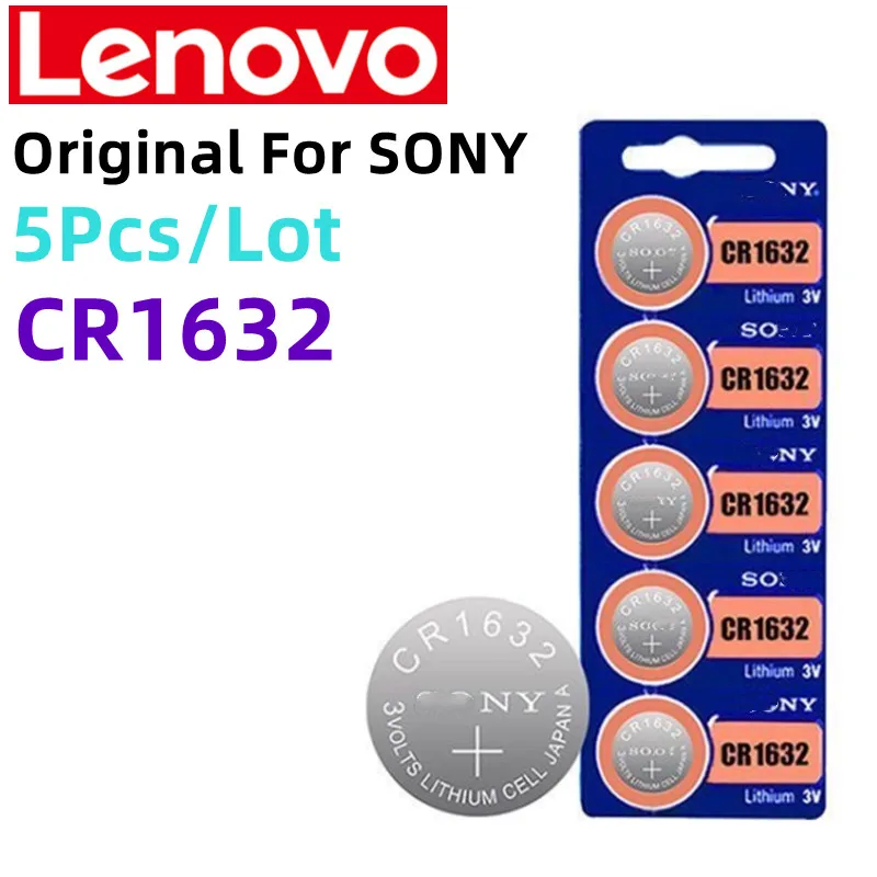 Оригинальный литиевый кнопочный Аккумулятор для SONY CR1632, CR 1632 DL1632 BR1632 LM1632 ECR1632