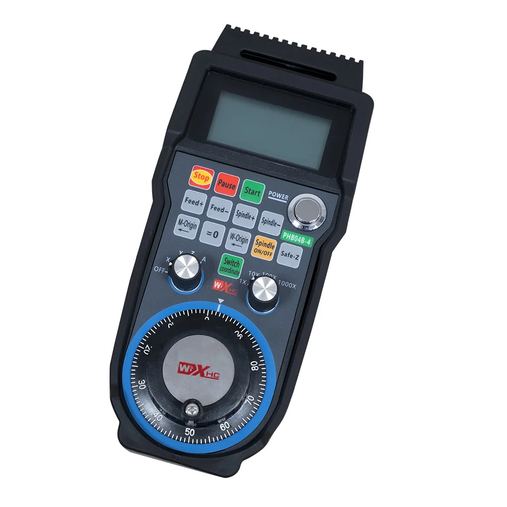 

4 axis CNC pendant wireless Manual Pulse Generator MPG signal output support differential
