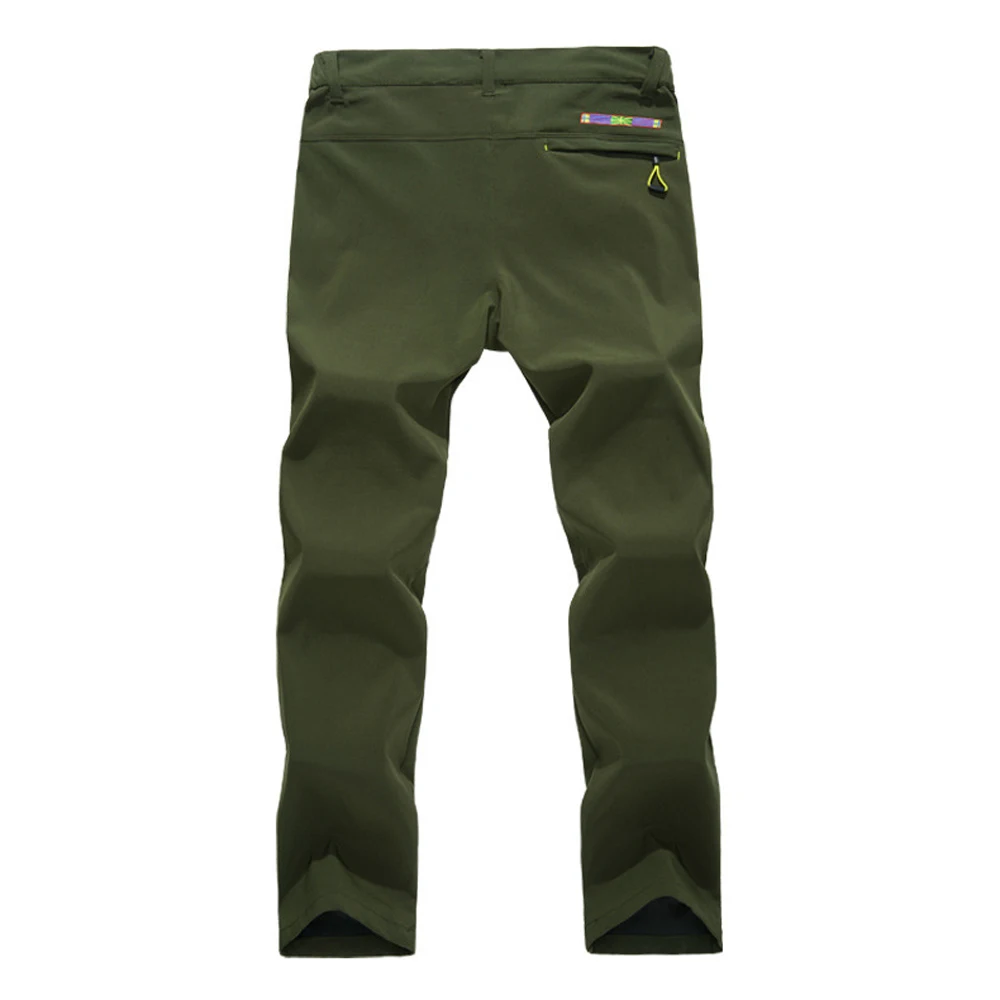 High Quality 2022 Winter Thicken Mountain Fleece Warm Waterproof Winproof Breathable Soft Shell Pants Trousers Plus Size 5XL