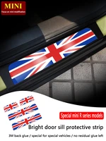 for bmw mini car threshold strip r55 r56 r60 welcome pedal strip door sill decorative protection sticker modified r58