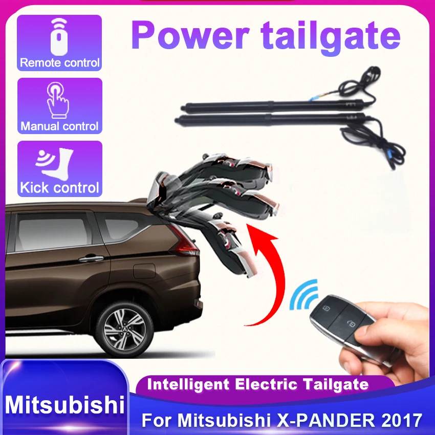 

Новинка для Mitsubishi X-PANDER 2017, Модифицированная электрическая задняя дверь, модификация автомобиля, автоматическая подъемная задняя дверь автомобиля