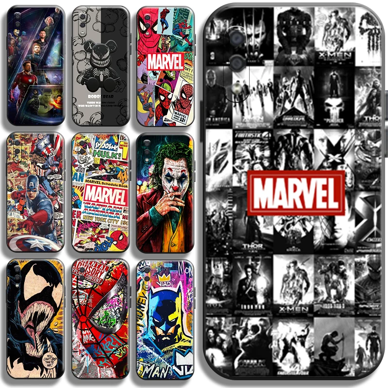 

Marvel Avengers Comics For Samsung Galaxy A01 A01 Core Phone Case Full Protection Coque Cover Carcasa Shell Liquid Silicon TPU