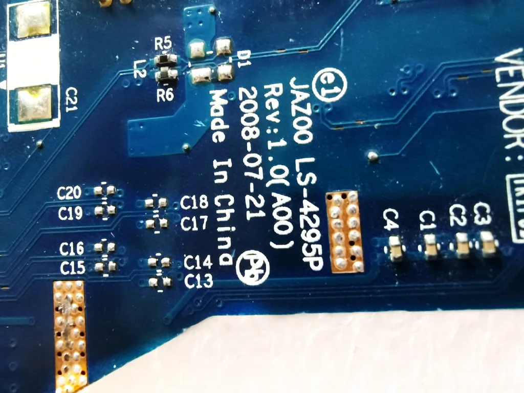 LS-4295P для Dell Latitude E4200 USBEthernetFirewireSD кардридер без кабеля 0y580d протестирован хорошо