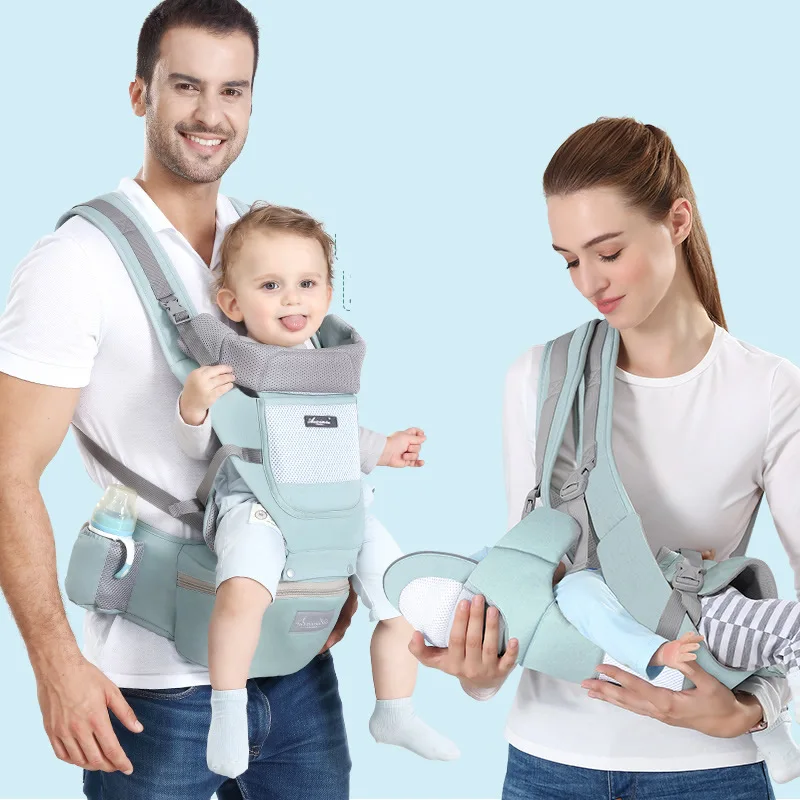 0-4 Y Ergonomic Baby Carrier Backpack with Hip Seat Newborn Multi-function Storage Infant Sling Wrap Waist Stool Baby Kangaroo