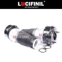 lucifinil 2x front air suspension spring bag fit mercedes w221 r63 s65 s350 2213204913