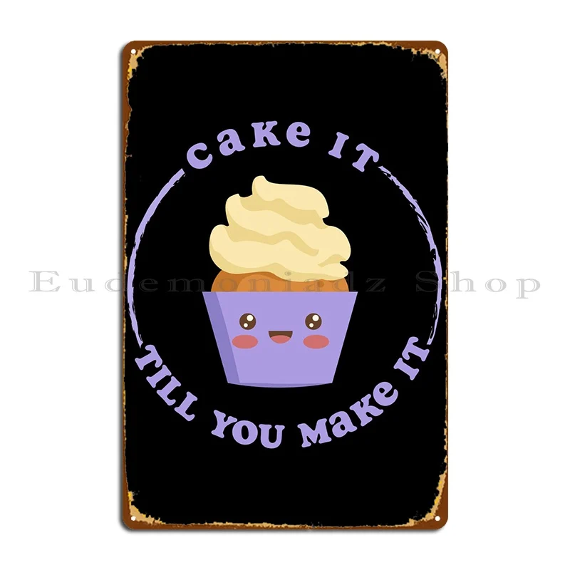 

Металлические знаки для выпечки тортов, Настенный декор для паба, дизайнерский кинотеатр на заказ, жестяной плакат