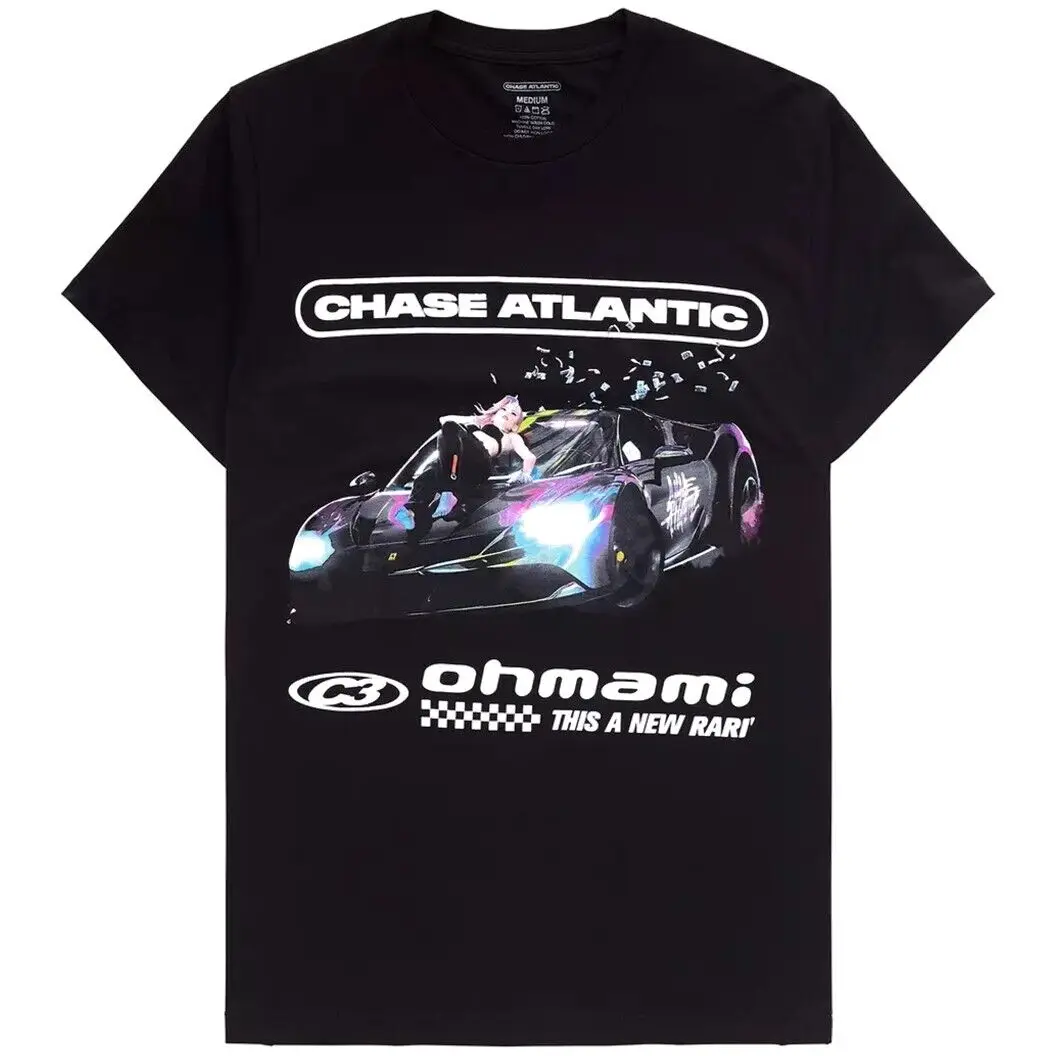 Мужская Официальная Лицензированная футболка с графическим принтом омами