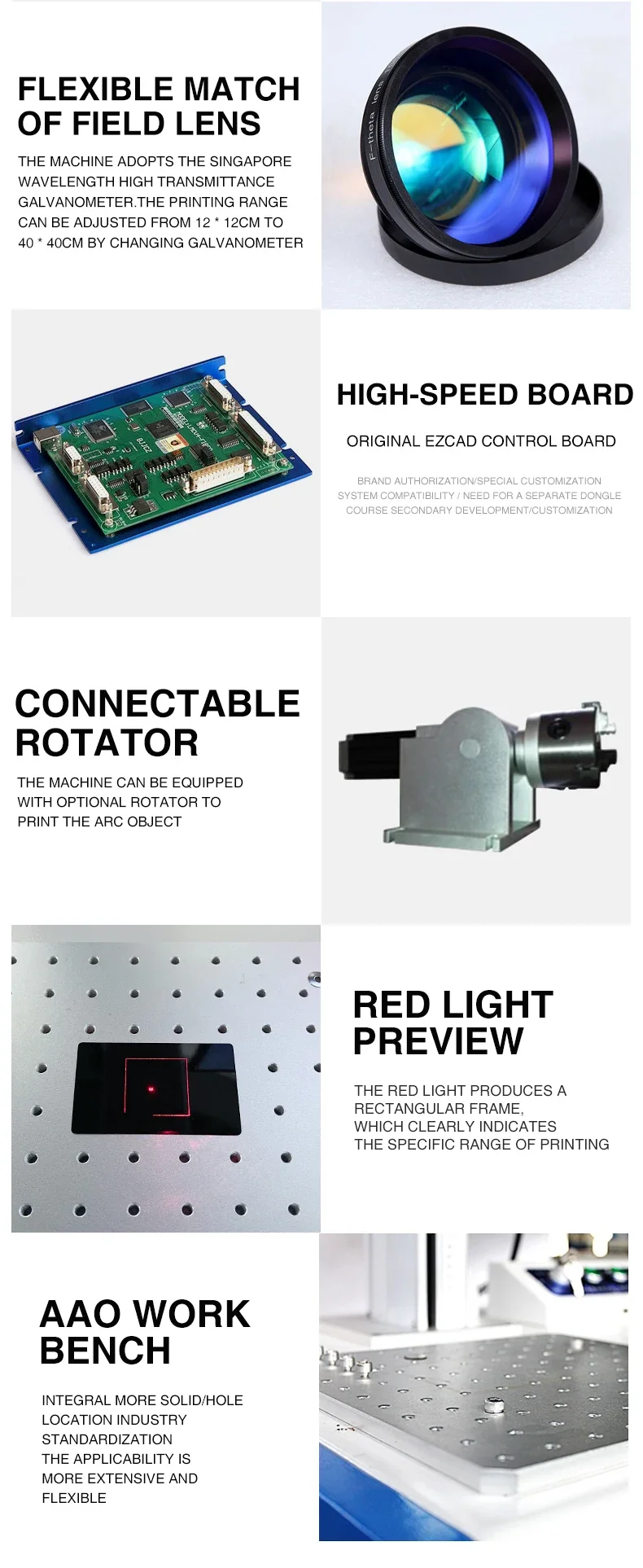 Geloof 20W 30W 50W Industriële Mini Metalen Logo Graveur Laser Raycus Fiber Marker Machine Voor Roestvrij staal Laze