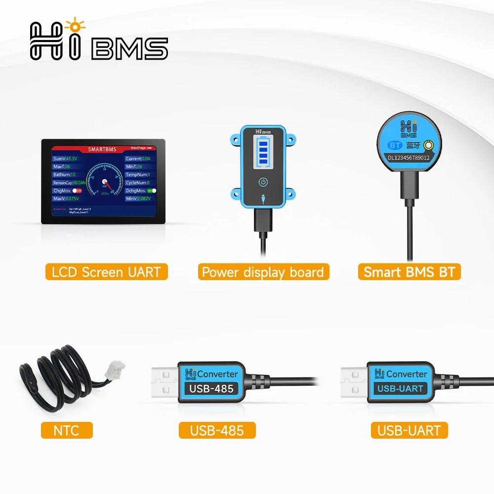 Батарея HIBMS smart bms, аксессуары, детали Bluetooth USB к RS485 для UART, плата питания, индивидуальный OEM Батарея HIBMS smart bms, аксессуары, детали Bluetooth USB к RS485 для UART, плата питания, индивидуальный OEM