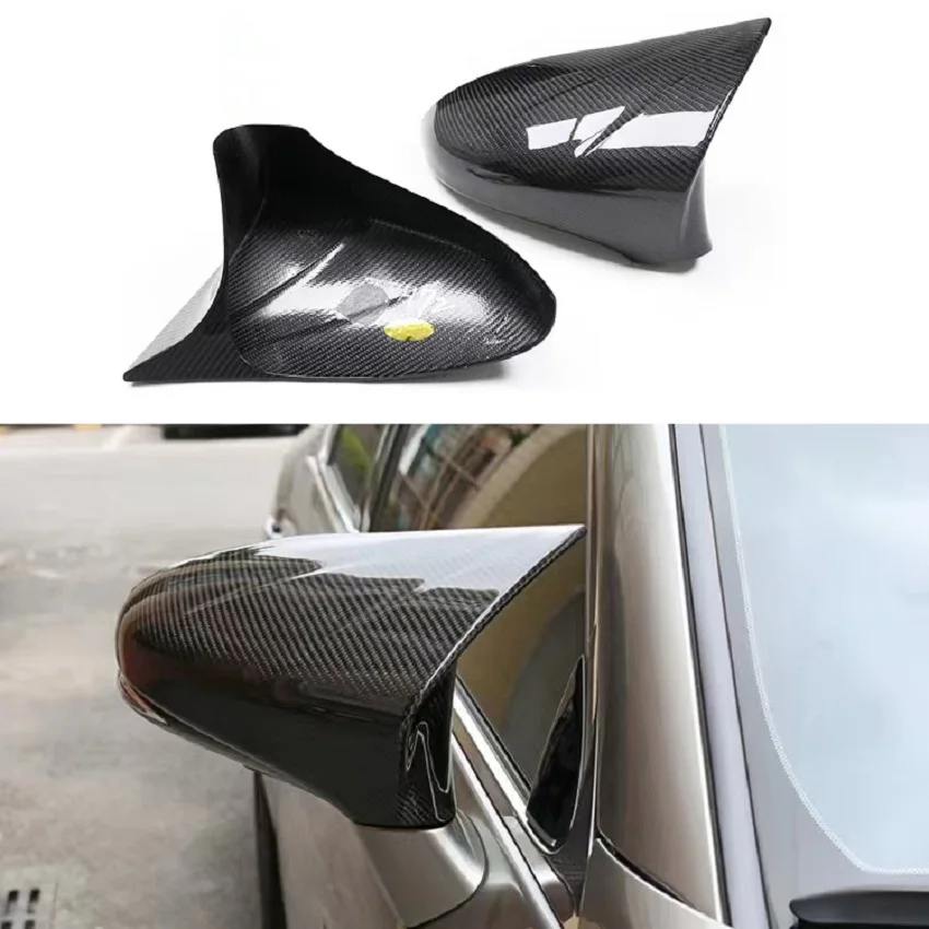 

M Look Dry Carbon Fiber Car Side Rearview Mirror Cover Caps For Lexus IS/GS/ES/RC/RCF/GSF/CT/LS IS200t IS250 IS350 2013-2017