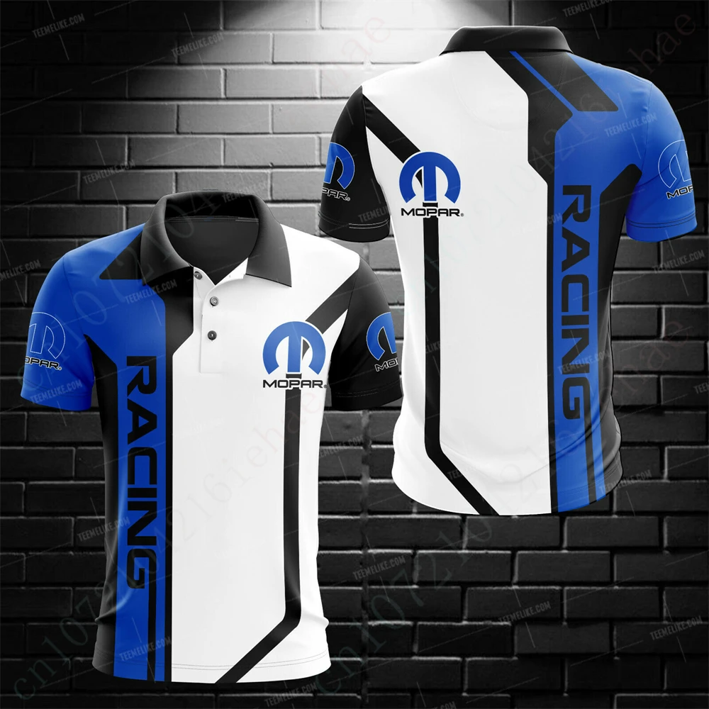 

Mopar T Shirt For Men Harajuku Quick Drying Short Sleeve Top Casual Polo Shirts And Blouses Anime Golf Wear Unisex Clothing