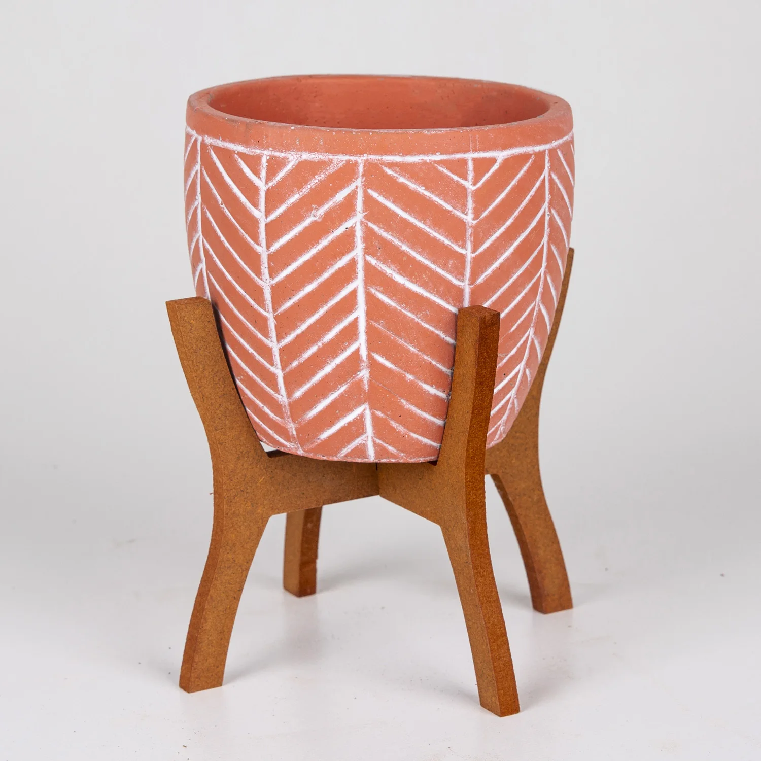 

Veramaya Стенд Флип лист полоса плитка цветной бетонный горшок 13,5x21 см