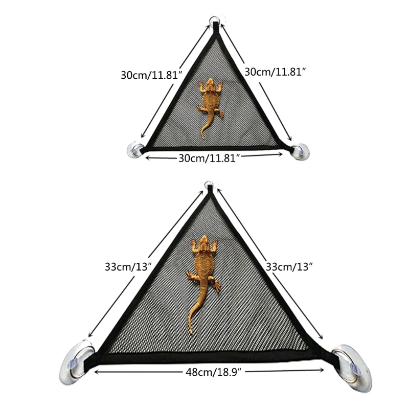 Аксессуары для шезлонга-гамака рептилий больших и маленьких бородатых драконов