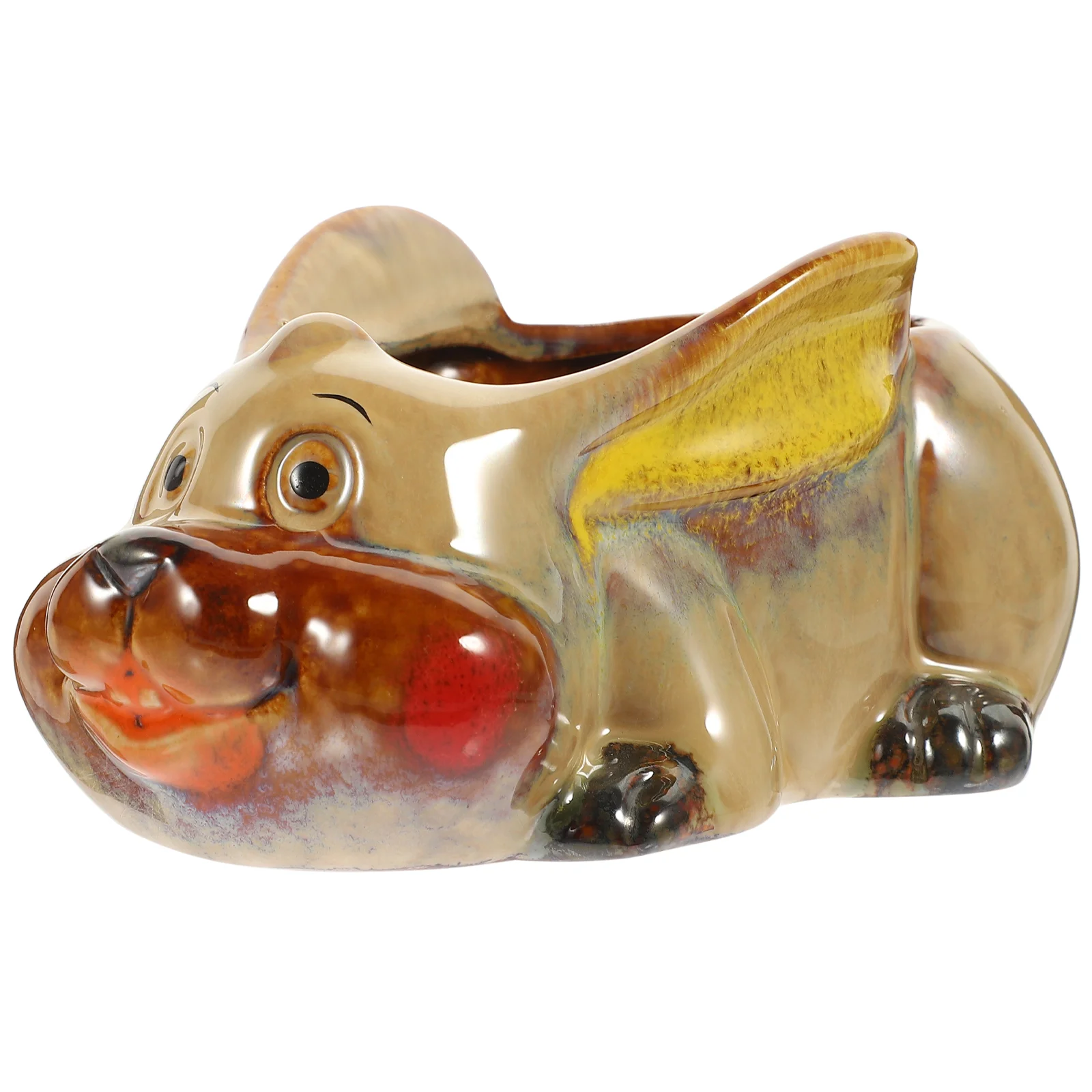 

Planter Potsflower Pot Ceramic Smallnursery Mini Herb Breathable Tinyflowerpots Holder Desktop Porcelain Unique Flowerpot