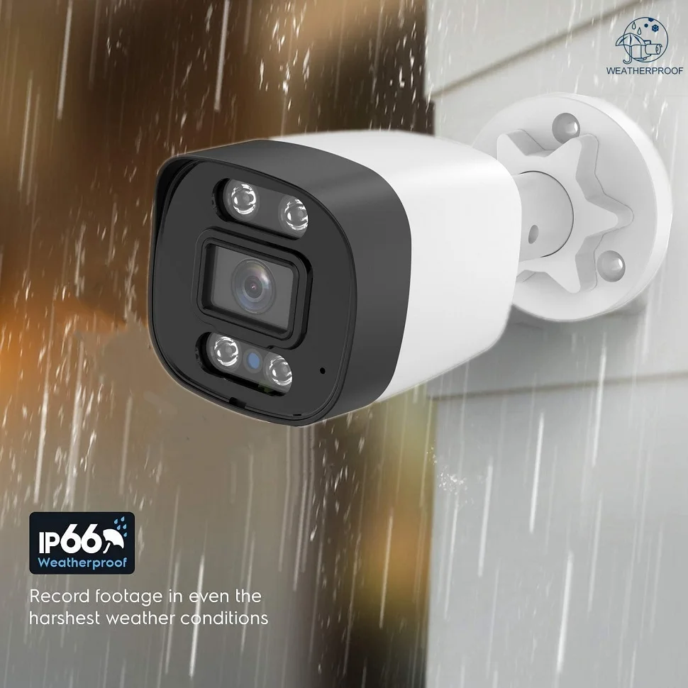 Цилиндрическая камера видеонаблюдения XM 5MP AHD 5-в-1 XVI/AHD/CVI/TVI/CVBS наружная и