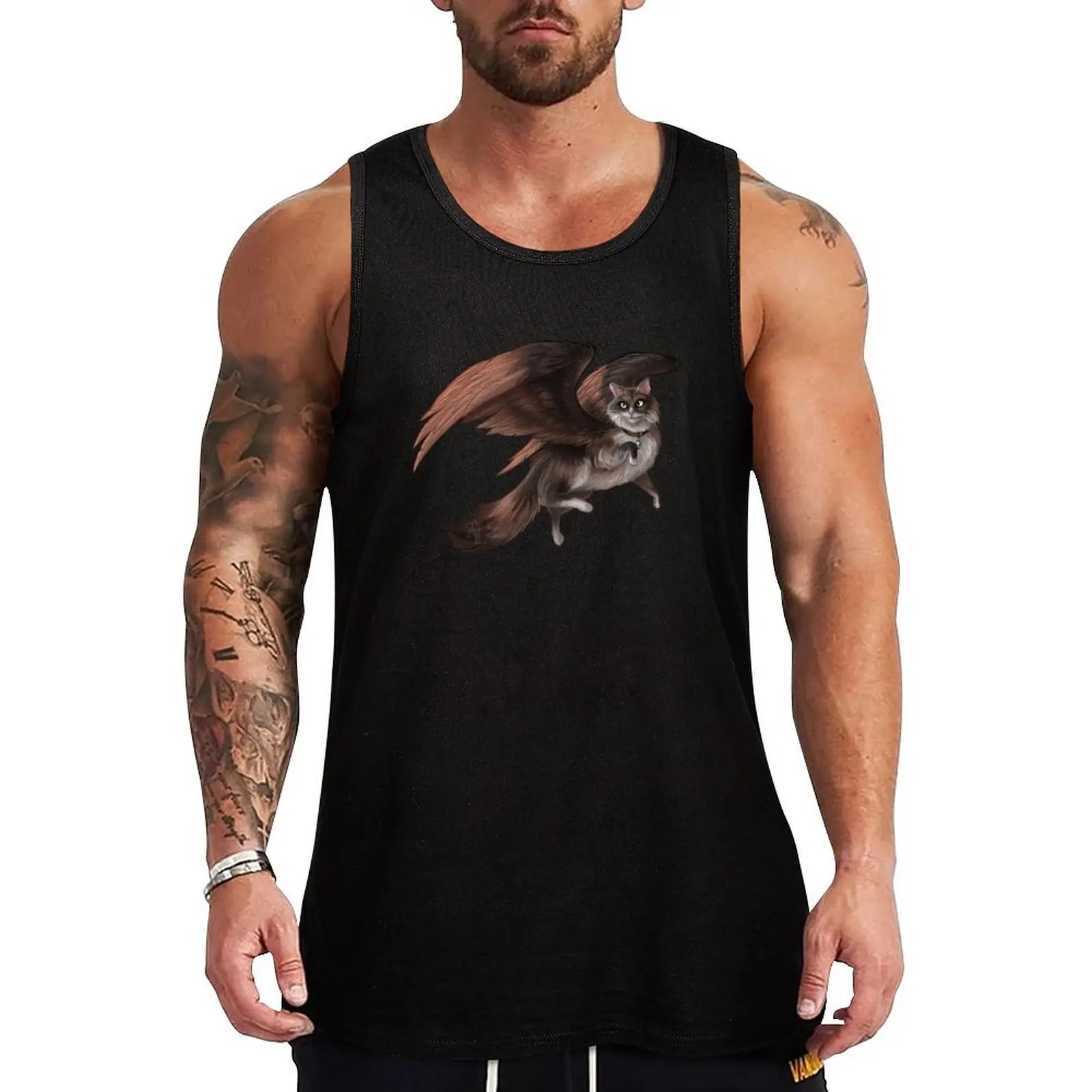 Tressym Tank Top спортивные футболки мужская летняя одежда 2025 футболка