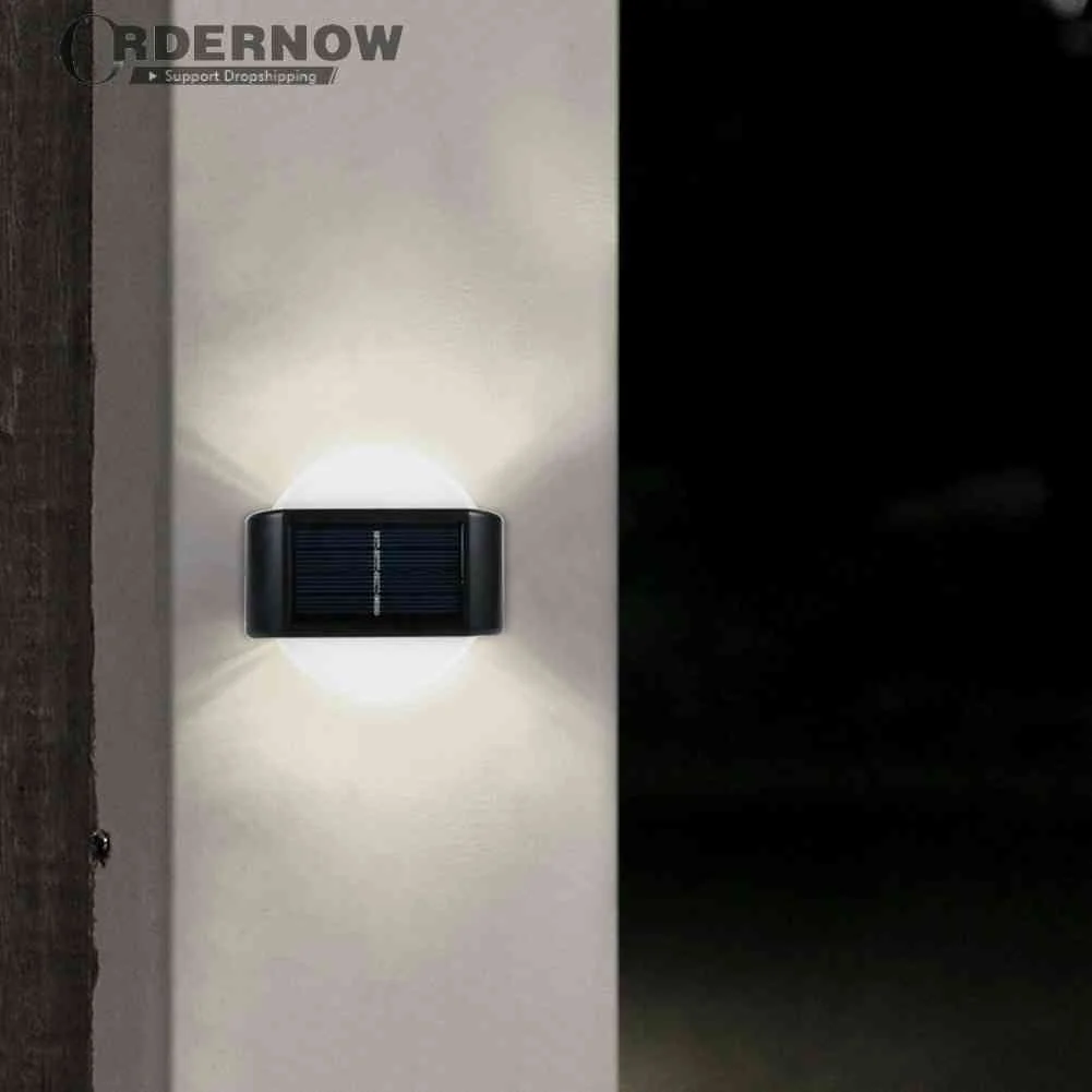 

2 упаковки, наружные солнечные светильники, Солнечные прожекторы, светодиодные лампы для дома, сада, уличная лампа для дома, сада, двора, Деко...