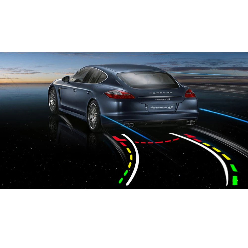 HD реальный угол 170 градусов объектив рыбий глаз динамическая траектория