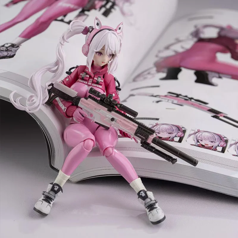 Фото Figma Nikke: Богиня Победы Алиса, игровая фигурка, коллекционные игрушки, орнамент, праздничные подарки для мальчиков №2