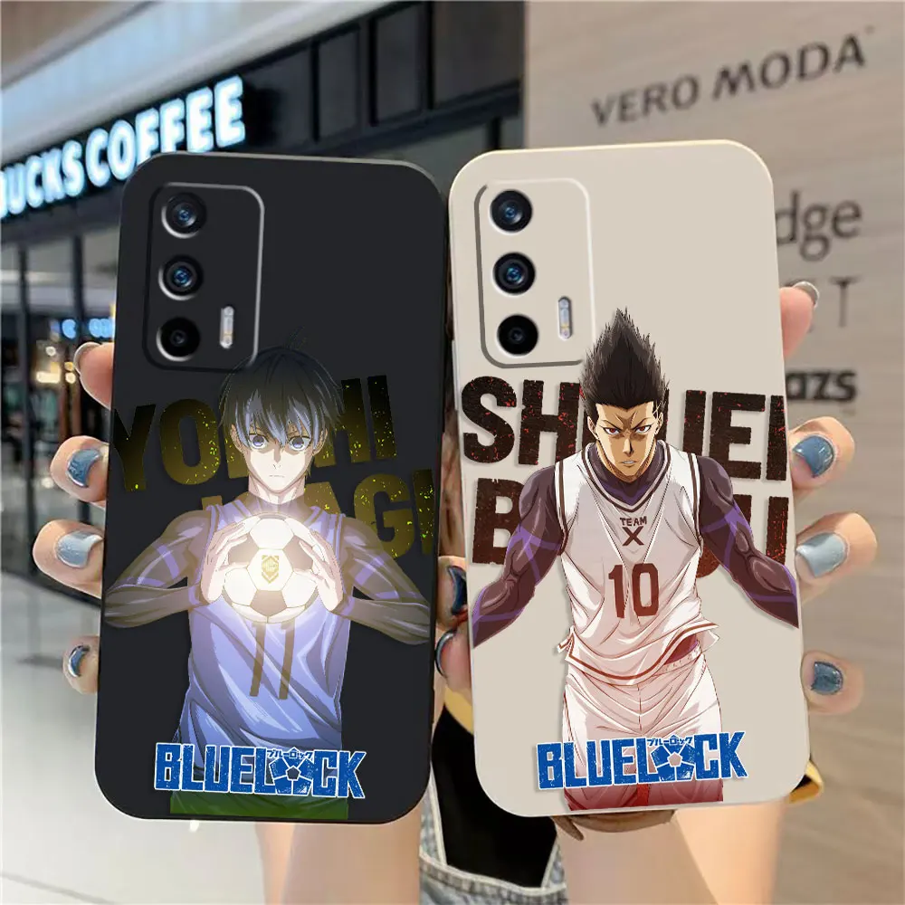 

Anime B-BLUE LOCK Case For Realme 10 9 8 8I C30 C31 C33 C35 C55 GT NEO 2 3 5 NARZO 50 5G Colour Liquid Case Funda Shell Capa
