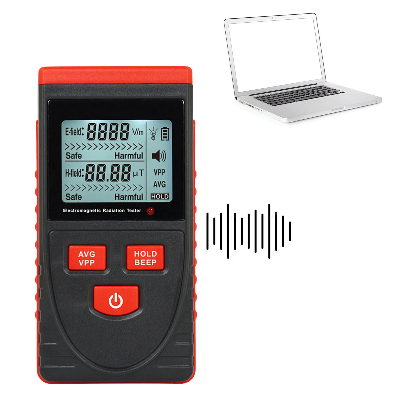

Ручной Измеритель EMF, ЖК цифровой измеритель EMF, оборудование для охоты и привидений, для защиты привидений, электрическое оборудование для ...