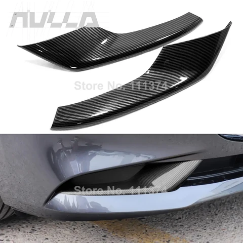 Хром для Mazda 3 Axela Sedan Bp 2019 2020, передняя противотуманная фара из углеродного волокна, крышка лампы, накладка, молдинг