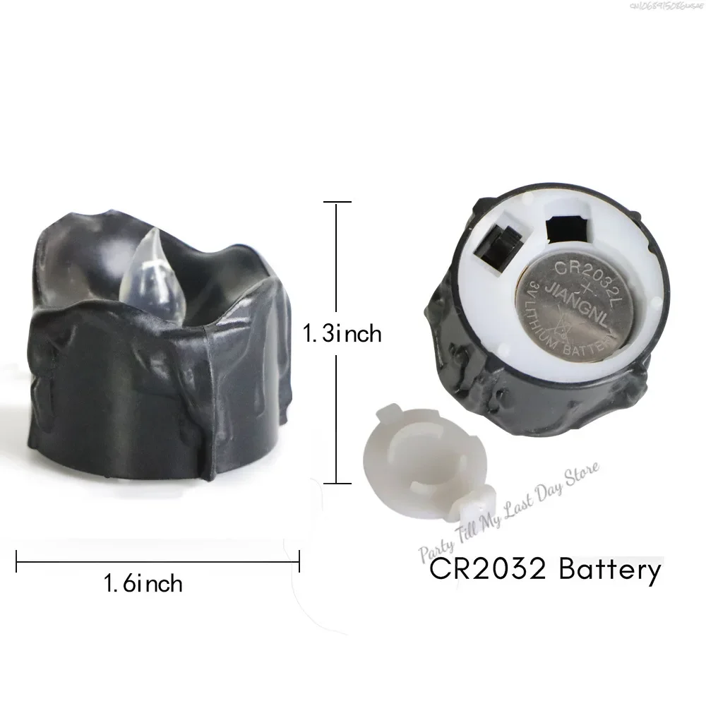 

MOONBIFFY Электронные свечи BLACK LED Candle Lamp