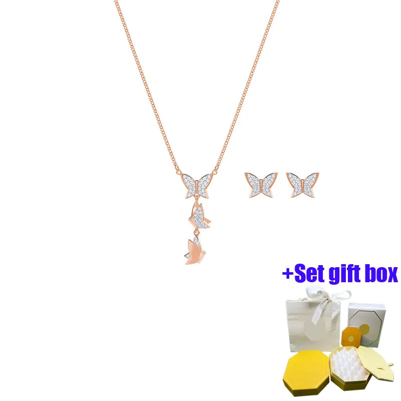 

Fashionable and charming butterfly collarbone chain jewelry necklace suitable for beautiful women to wear, free shipping
