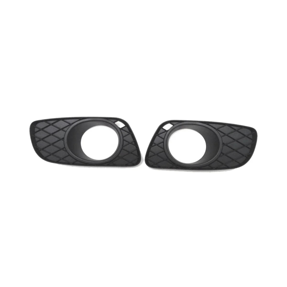 

Left/Right Front Bumper Fog Light Grille Protective Cover Fog Lamp Foglight Hood for SMART FORTWO 451 2008-2012