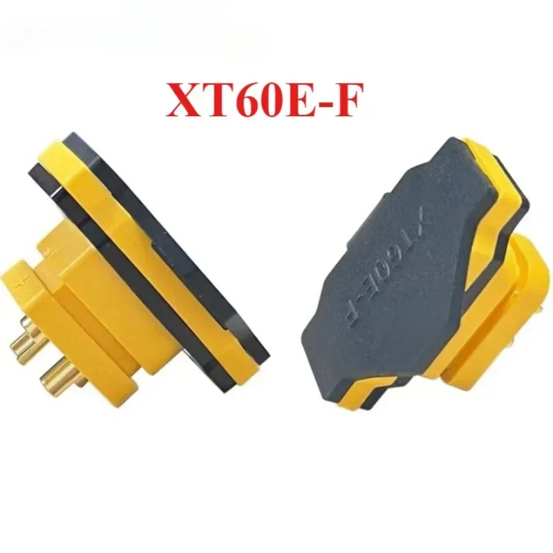 Amass XT60E-F Гнездовой разъем большой ток золотой/латунный никелированный адаптер