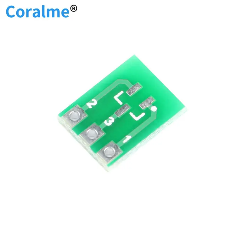 

10pcs SOT23 SOT23-3 Turn SIP3 Double-Side SMD Turn To DIP Adapter Converter Plate SOT SIP IC Socket PCB Board Diy kit
