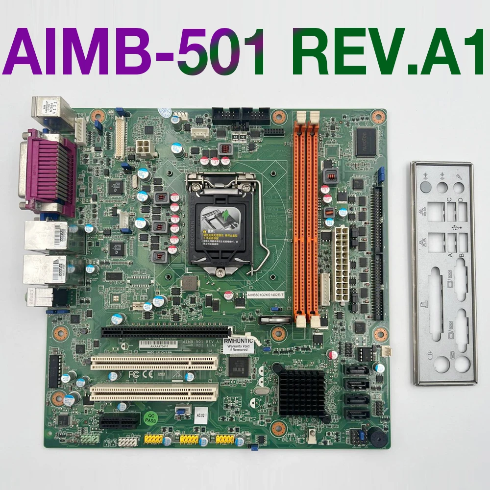 Материнская плата промышленного компьютера Advantech с двумя VGAми AIMB-501G2 AIMB-501G2-KSA1E