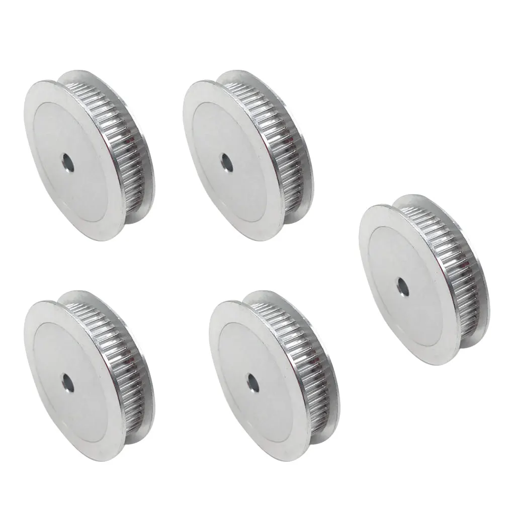 

5 Pieces 60T Timing Pulley Aluminum Alloy Synchronous 3D Printer Wheel