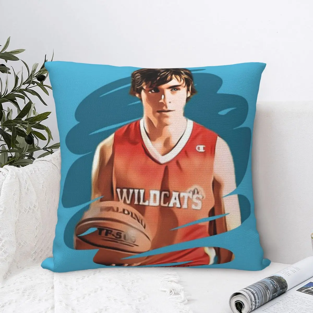 Наволочка Troy Bolton наволочка для спальни наволочки домашний декор