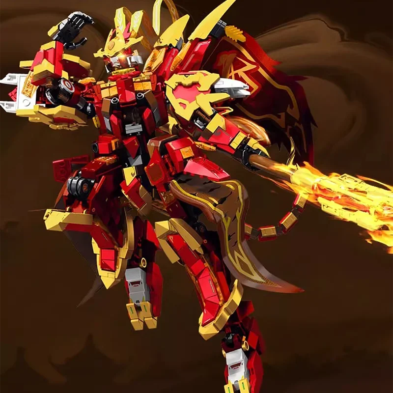 Строительные блоки SEMBO головоломка для мальчиков Путешествие на Запад Меха