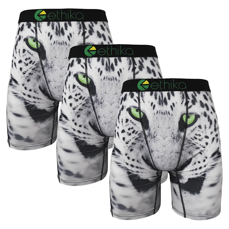 3 шт. ETHIKA сексуальные мужские мужские трусы-боксеры мужское нижнее ...