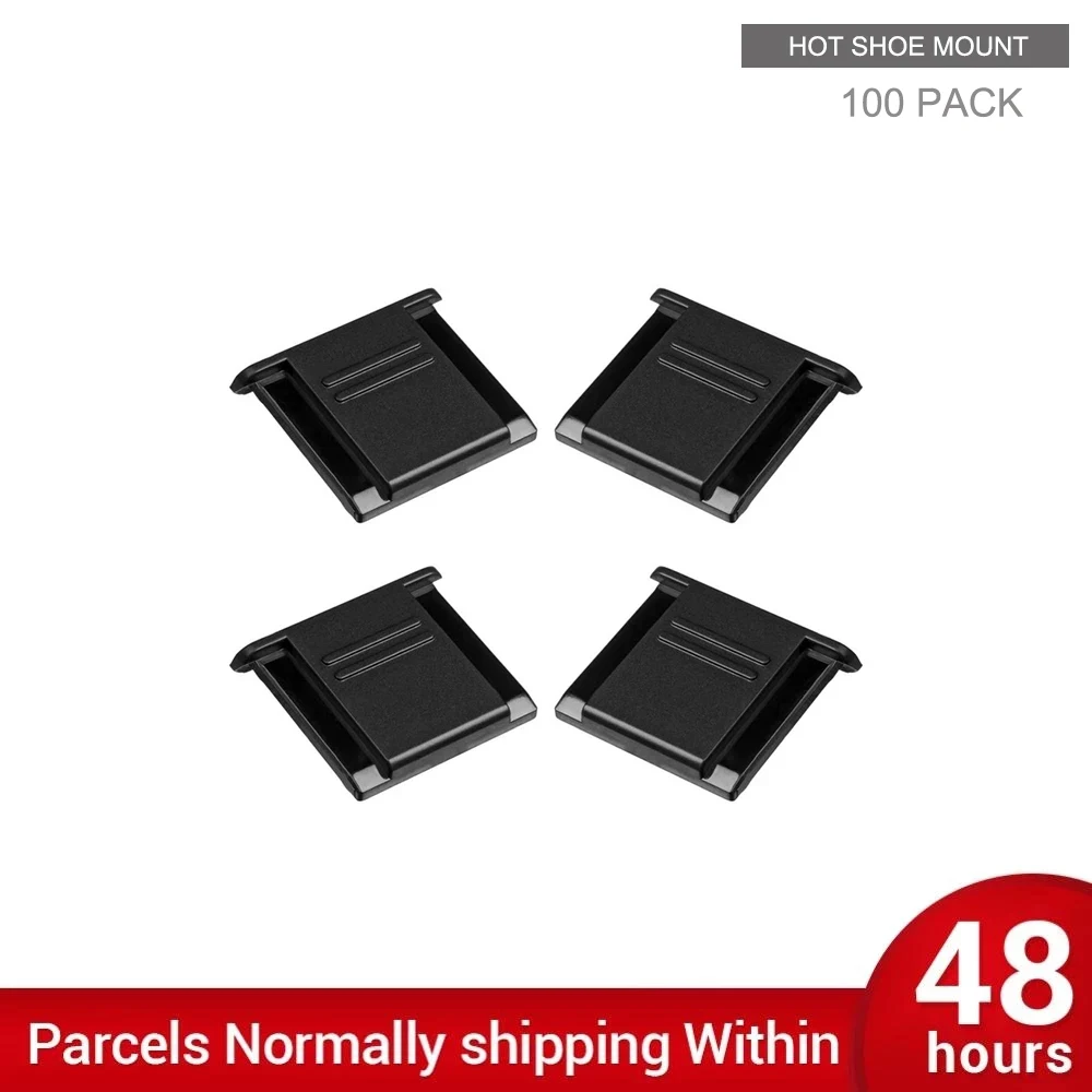 

100 упаковок Горячий башмак Защитная крышка для Canon Nikon Olympus Panasonic Pentax Fujifilm DSLR SLR Аксессуары для камеры