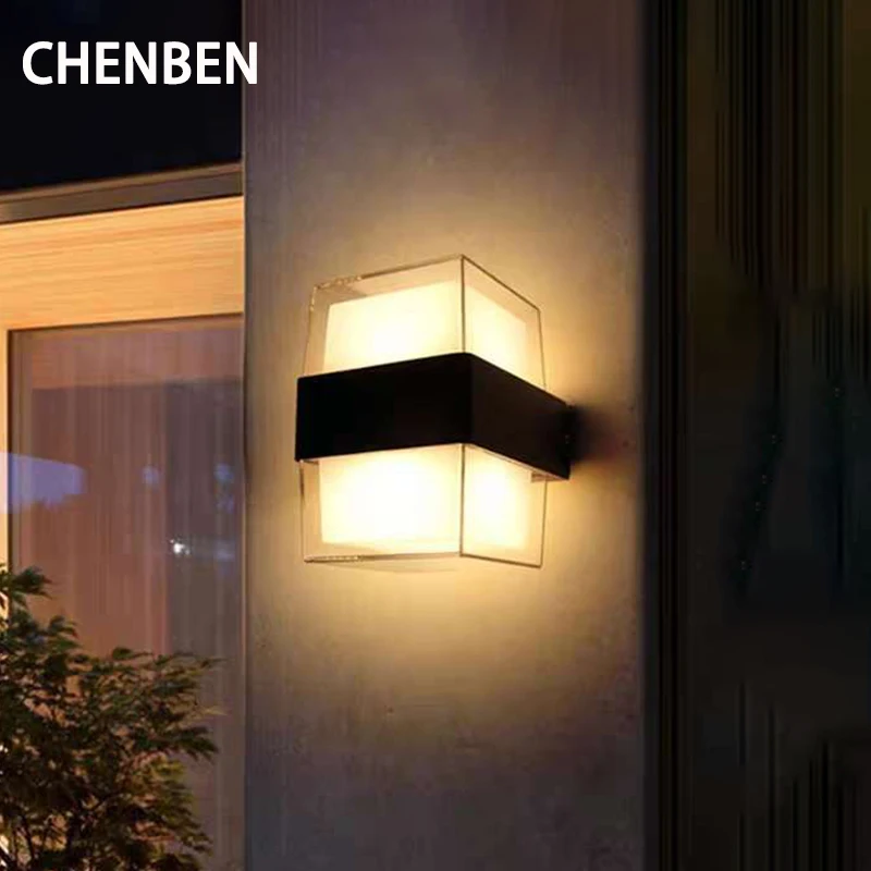 

Exterior LED Wall Light, Home Decor, Facade Luminaire, Outdoor Porch Lamp Stair Bedroom Interior Lamps, Terrace, Garden Lighting