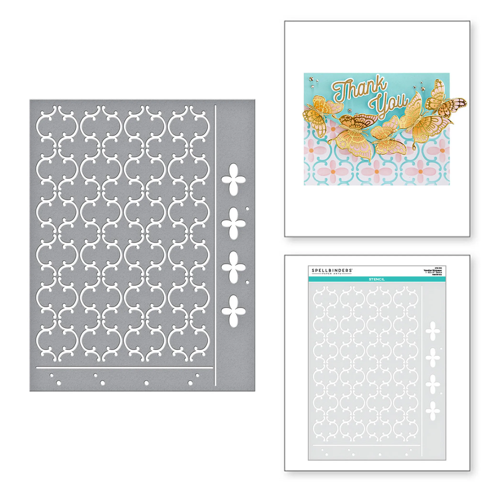 

Venetian Wallpaper Handicraft Stencil Scrapbook Diary Decoration Embossing Template Diy Greeting Card Handmade