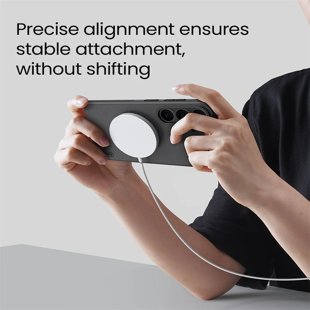 Фото Чехол Nillkin для Samsung Galaxy S26 FE MagSafe Frosted Shield Pro, магнитный чехол, противоударный ультратонкий чехол для Samsung S26 FE №5