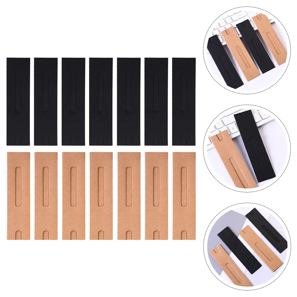 

40Pcs Pen Folding Paper Bag Wrapping Sleeves Office Pen Gift Holder