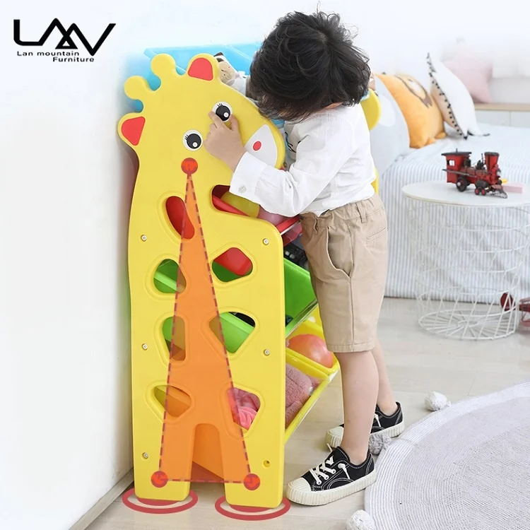 Самая продаваемая детская мебель пластиковый шкаф для хранения игрушек с