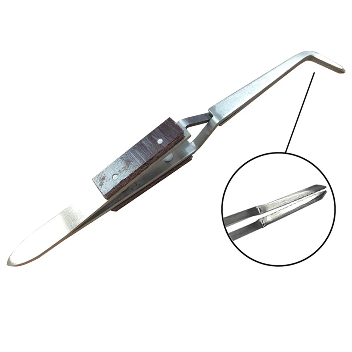 3 шт. высокоточные пинцеты с обратной резьбой не проводящие термостойкие