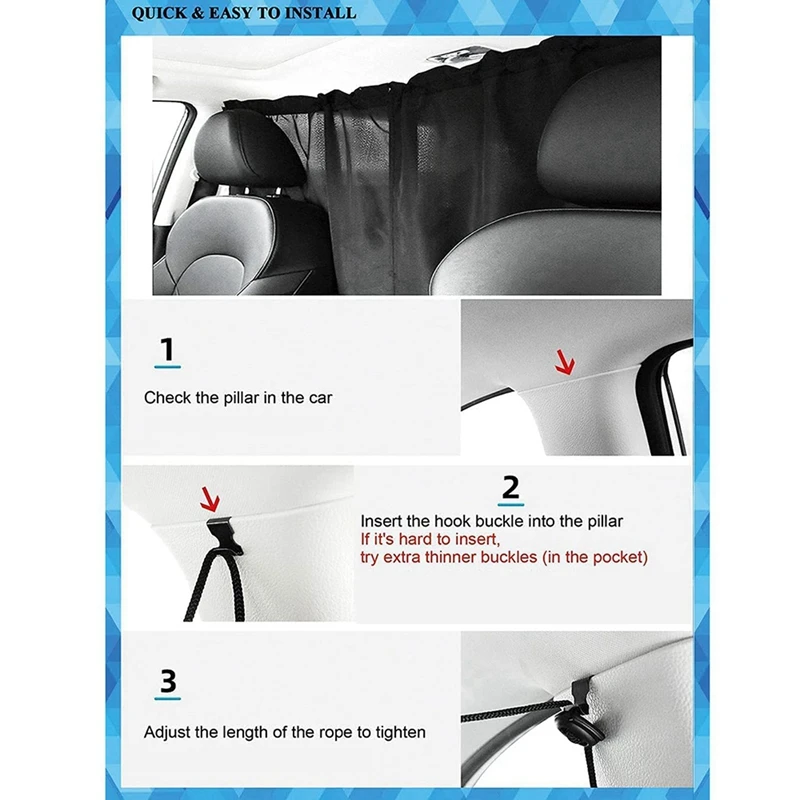 3 шт. автомобильные разделители