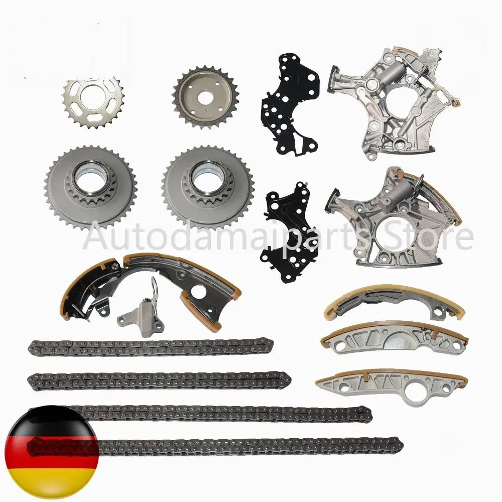

AP01 Full Kit Timing Chain Tensioner Gasket For Audi A6 A4 A6 Q7 A8 R8 2.4L 3.2FSI For Audi Allroad Avant Saloon Convertible